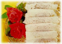 ขนมหวานไทย : ขนมดอกลำเจียก