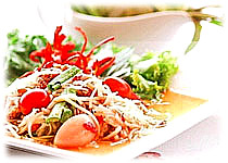 สูตรอาหารไทย : ส้มตำไทย