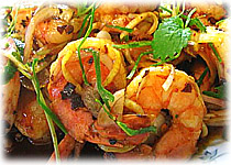 Thai Recipes : Thai Shrimp Spicy Salad 