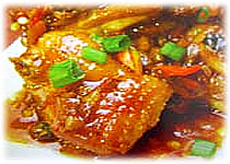 Thai Recipes : Stewed Chicken with Ginger Sauce