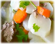 Thai Recipes : Soup with Radish and Minced Pork