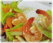  Thai Food Recipe | Stir Fried Shrimp with Green Peppers
