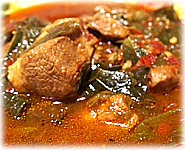 Thai Recipes : Thai Pork Curry with Garcinia Cowa Leaves