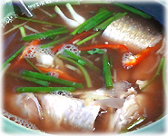 Thai Recipes : Thai Tamarind Fish Soup with Ginger