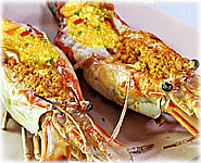  Thai Food Recipe | Thai Grilled Shrimps with Curry Powder Sauce