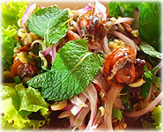  Thai Food Recipe |  Spicy Cockle Salad