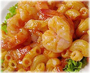 Thai Recipes : Stir Fried Maccaroni with Shrimp