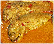 Thai Recipes : Mackerel in Dried Red Curry