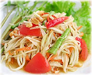 Thai Recipes : Papaya Salad