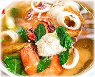 Thai Recipes : Thai Spicy and Sour Seafood Soup