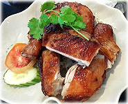 thai recipe : minced pork with  tomato sauce [num prik ong]