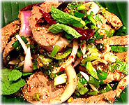  Thai Food Recipe | Thai Spicy Liver Salad