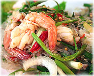 สูตรอาหาร : ยำผักกระเฉด