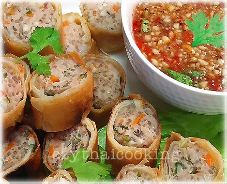  Thai Food Recipe | Thai Spring Roll