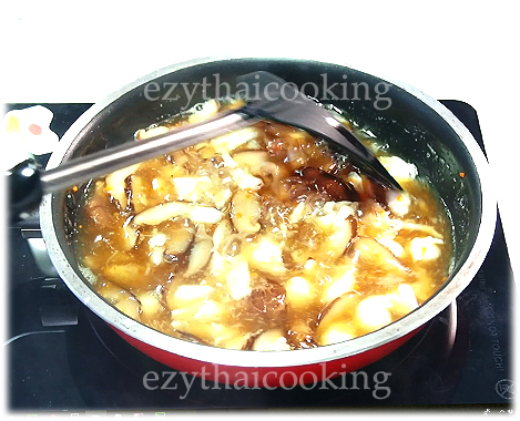  สูตรอาหารไทย : เนื้อปูราดหน้าบร๊อคโคลี่