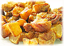  Thai Food Recipe | tir Fried Crisped Pork Fat with Red Curry Paste