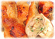 Thai Recipes : Stuffed Chicken Wings