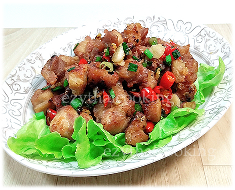  สูตรอาหารไทย : ไก่คั่วพริกเกลือ