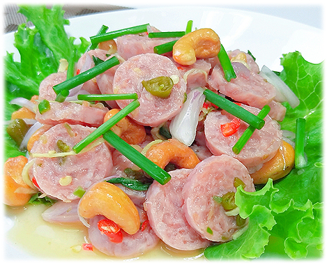  Thai Food Recipe | Thai Spicy Sour Pork Salad