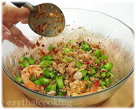  Thai Food Recipe | Thai Wing Bean Salad