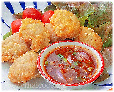  Thai Food Recipe | Chicken Nuggets with Thai Spicy Dipping Sauce